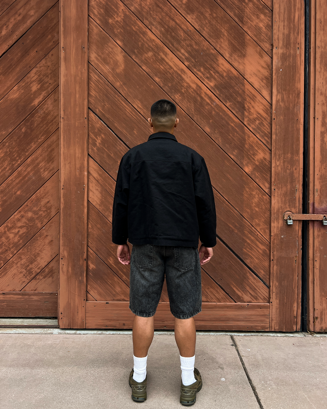 DROP 10 — Black Workwear Jacket