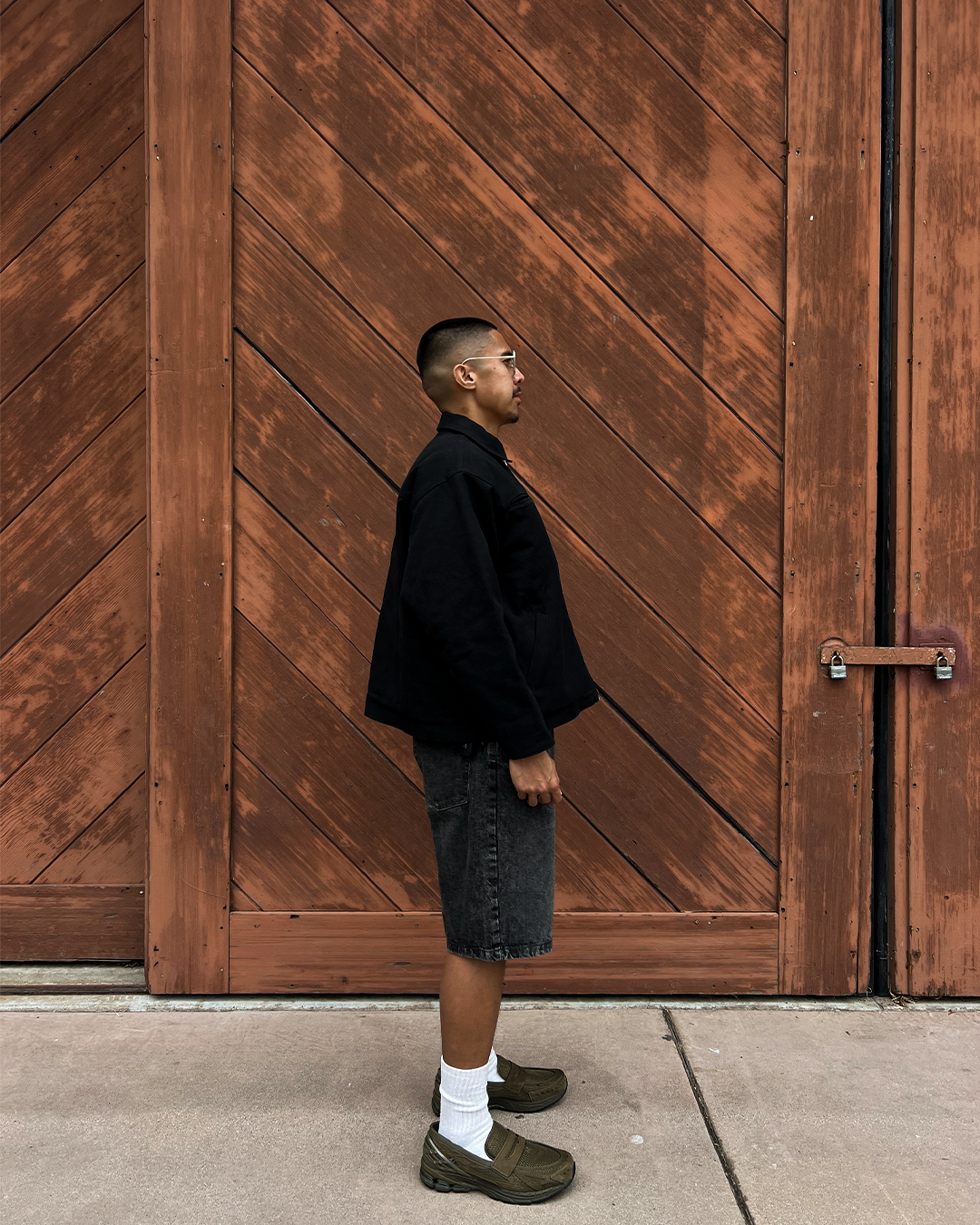 DROP 10 — Black Workwear Jacket