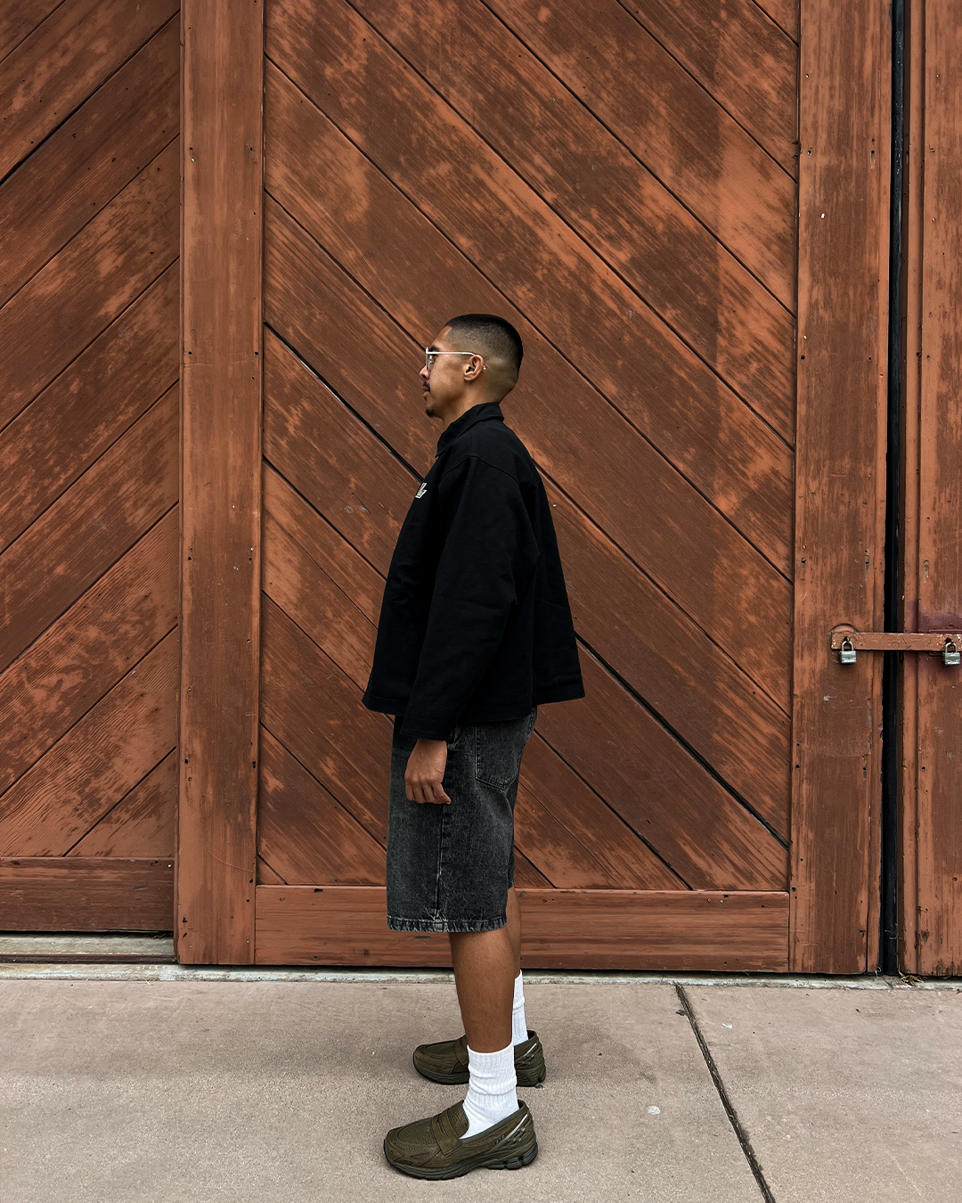 DROP 10 — Black Workwear Jacket
