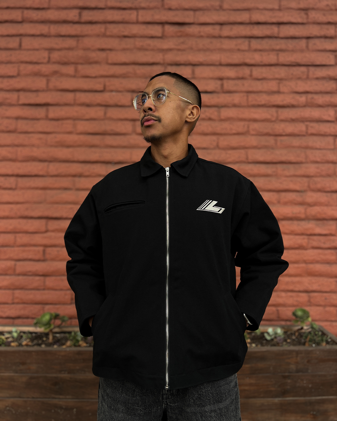 DROP 10 — Black Workwear Jacket