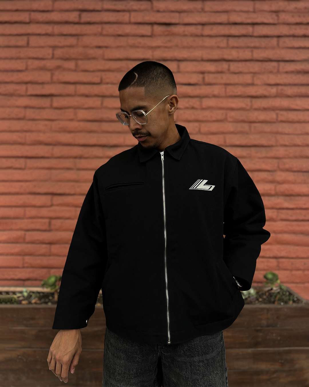 DROP 10 — Black Workwear Jacket
