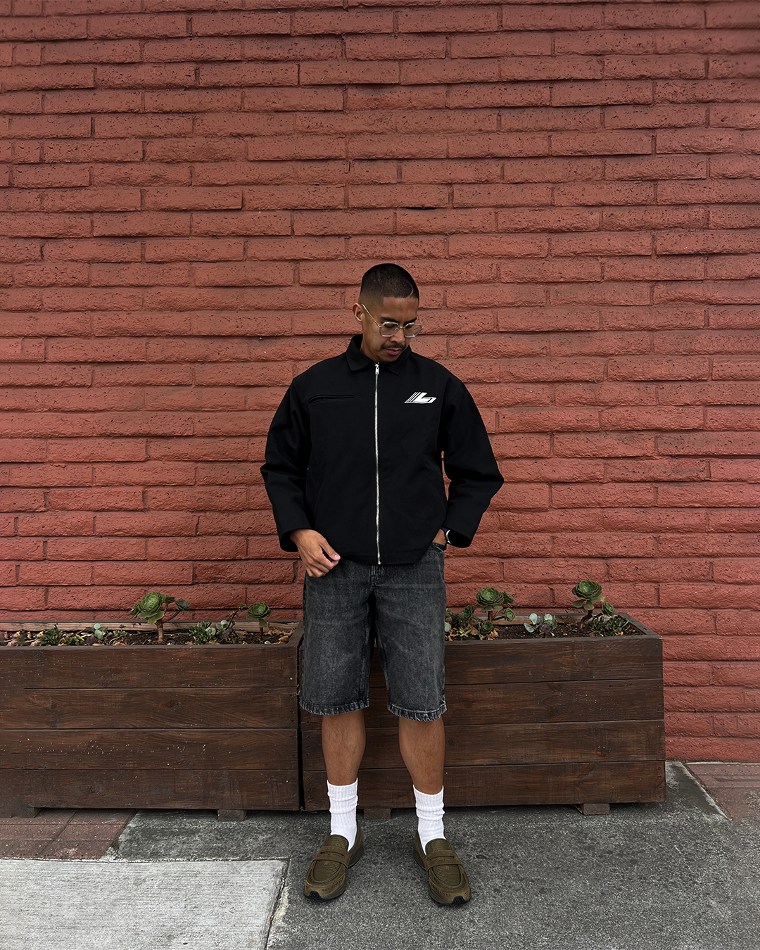 DROP 10 — Black Workwear Jacket