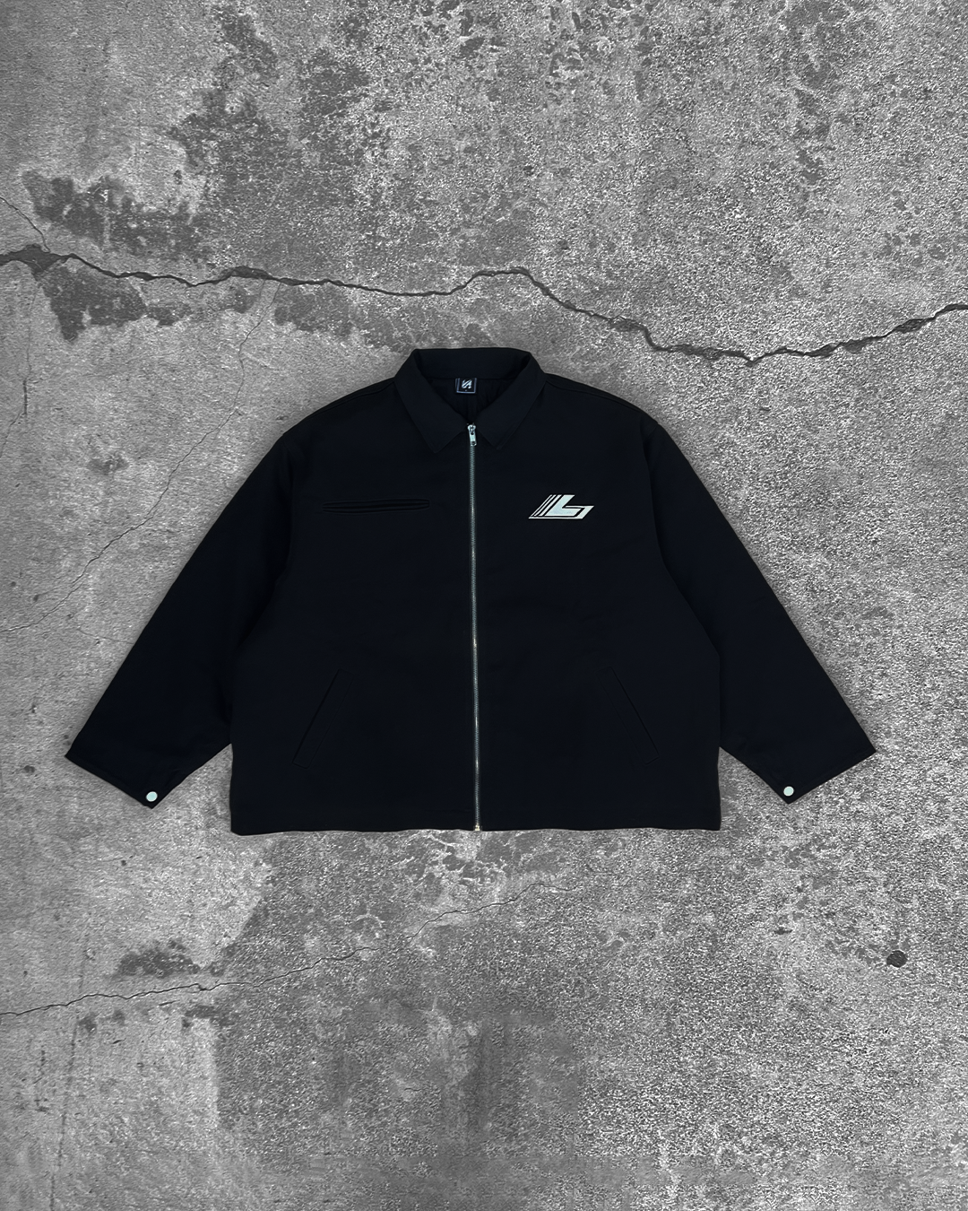 DROP 10 — Black Workwear Jacket