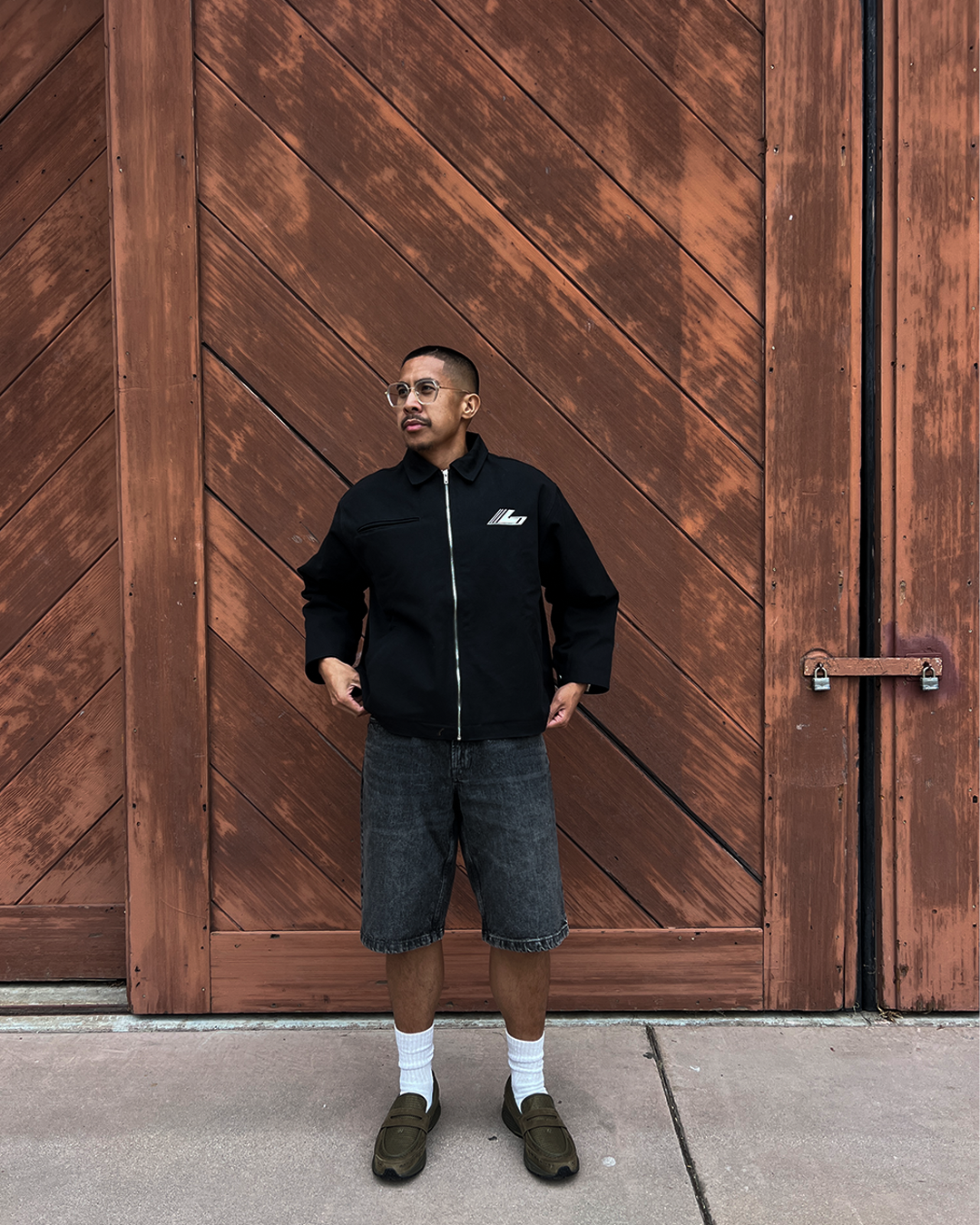 DROP 10 — Black Workwear Jacket