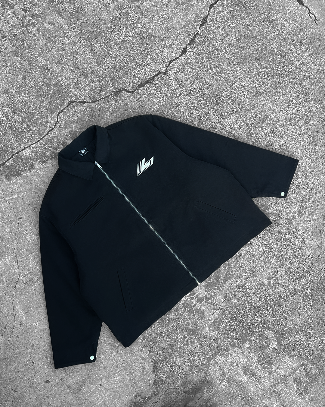 DROP 10 — Black Workwear Jacket