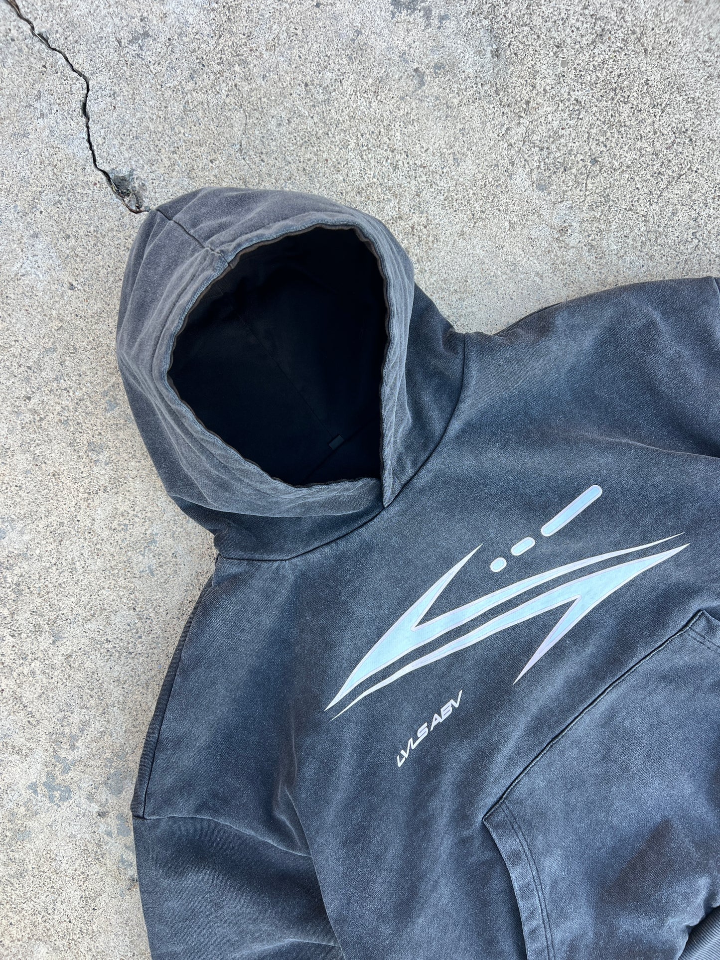 DROP 006 — LVLS ABV Y2K Double-Layered Hoodie