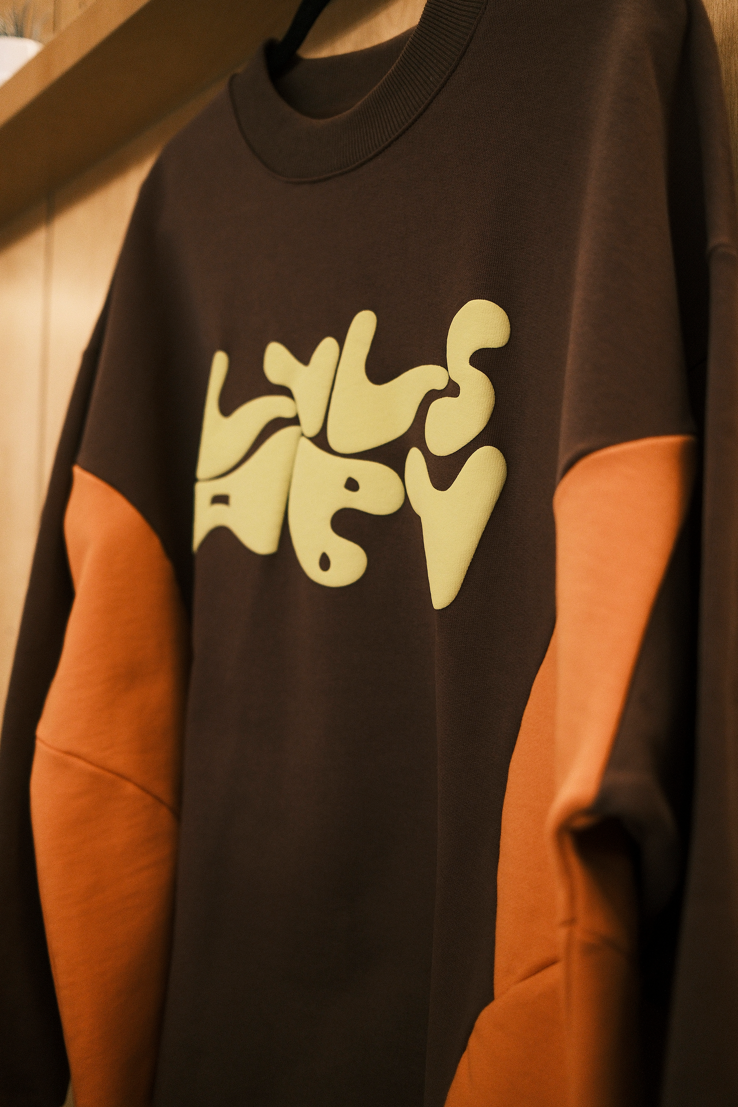DROP 002 — LVLS ABV Puff Print Crewneck