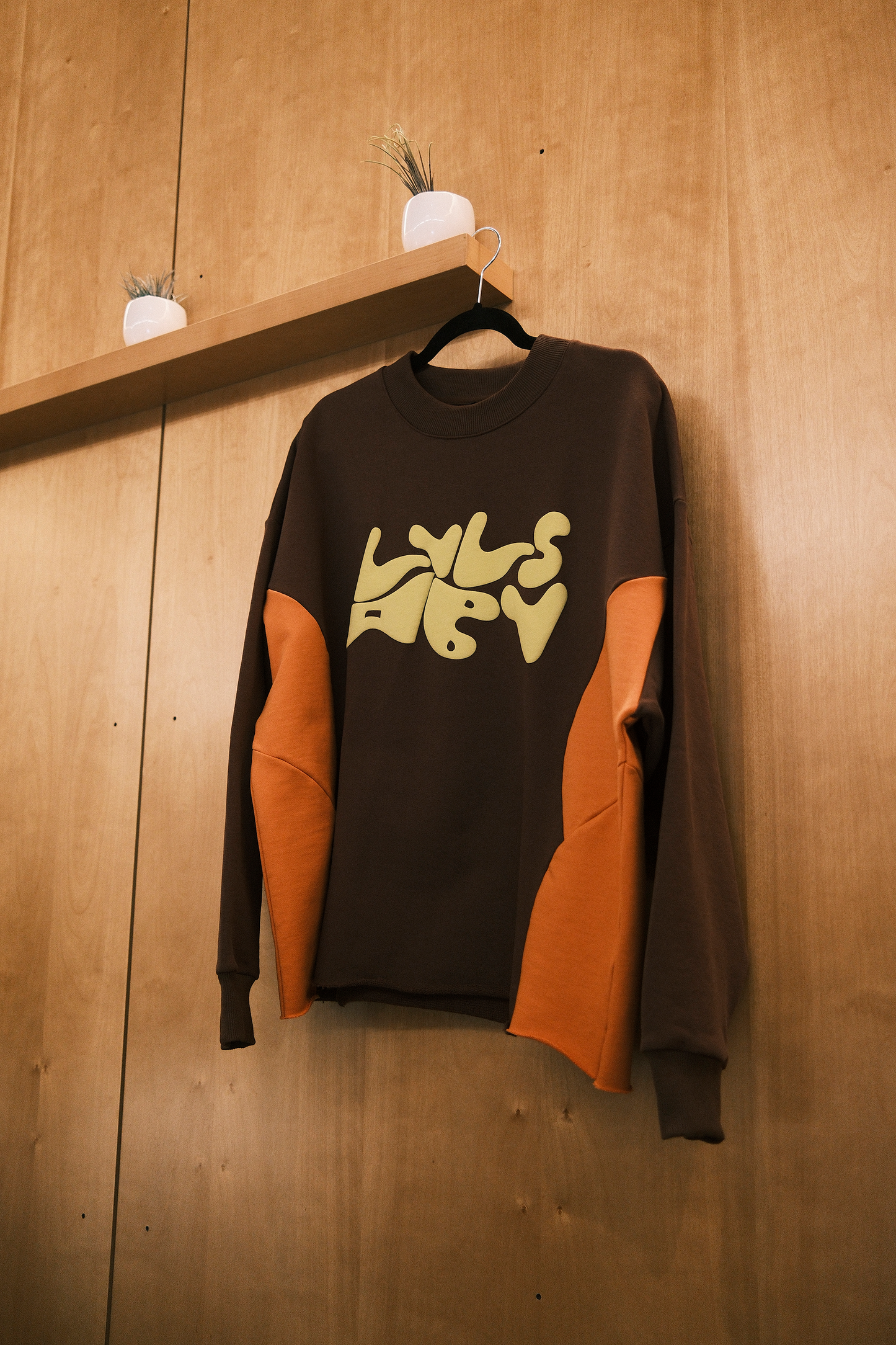 DROP 002 — LVLS ABV Puff Print Crewneck