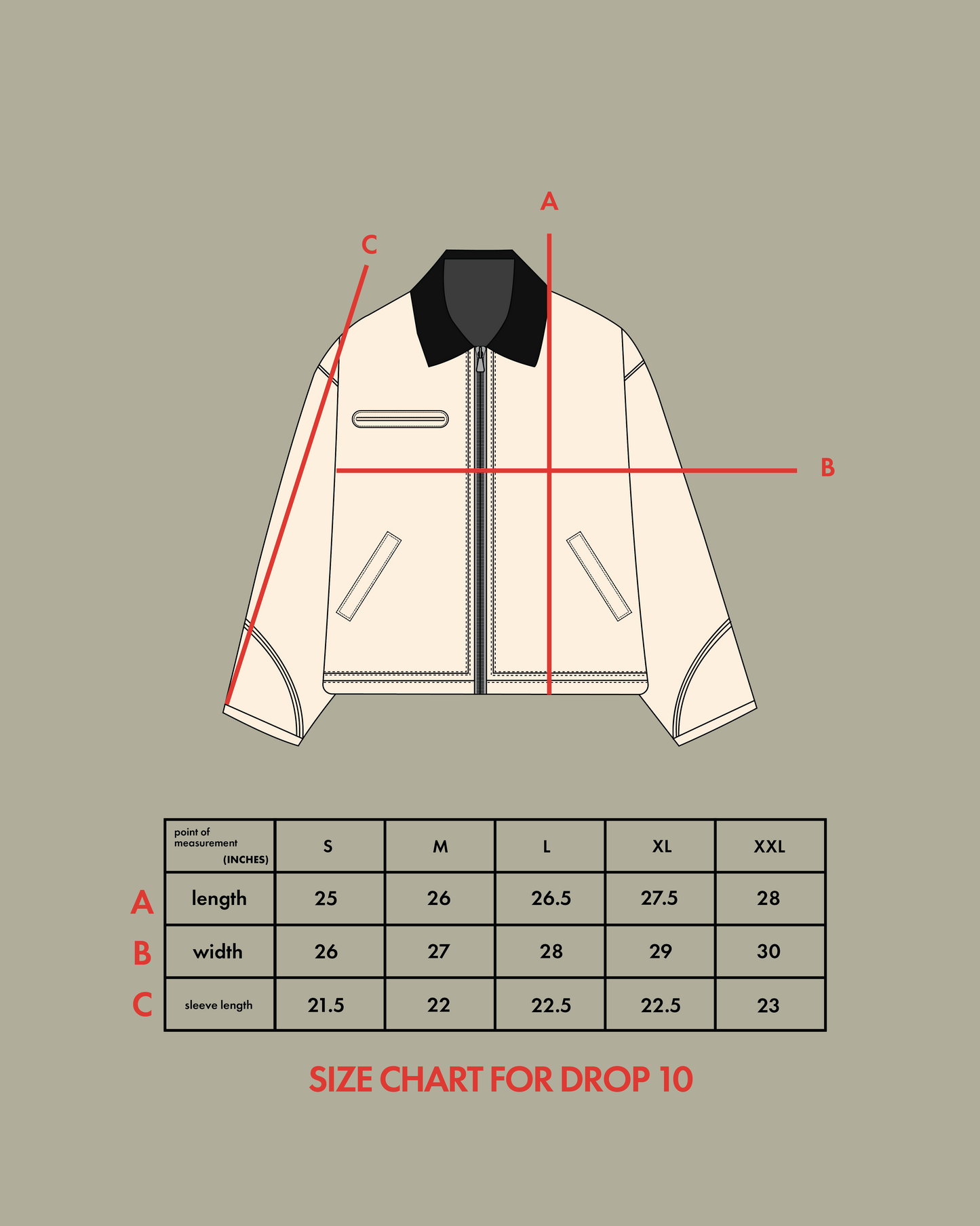 DROP 10 — Black Workwear Jacket