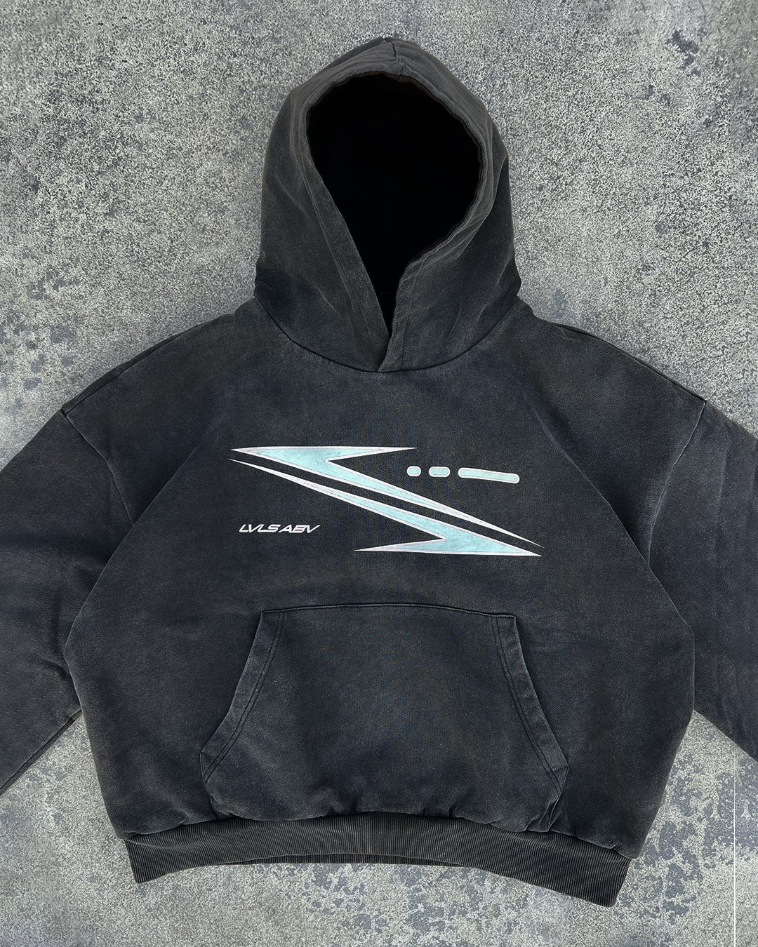 DROP 006 — LVLS ABV Y2K Double-Layered Hoodie