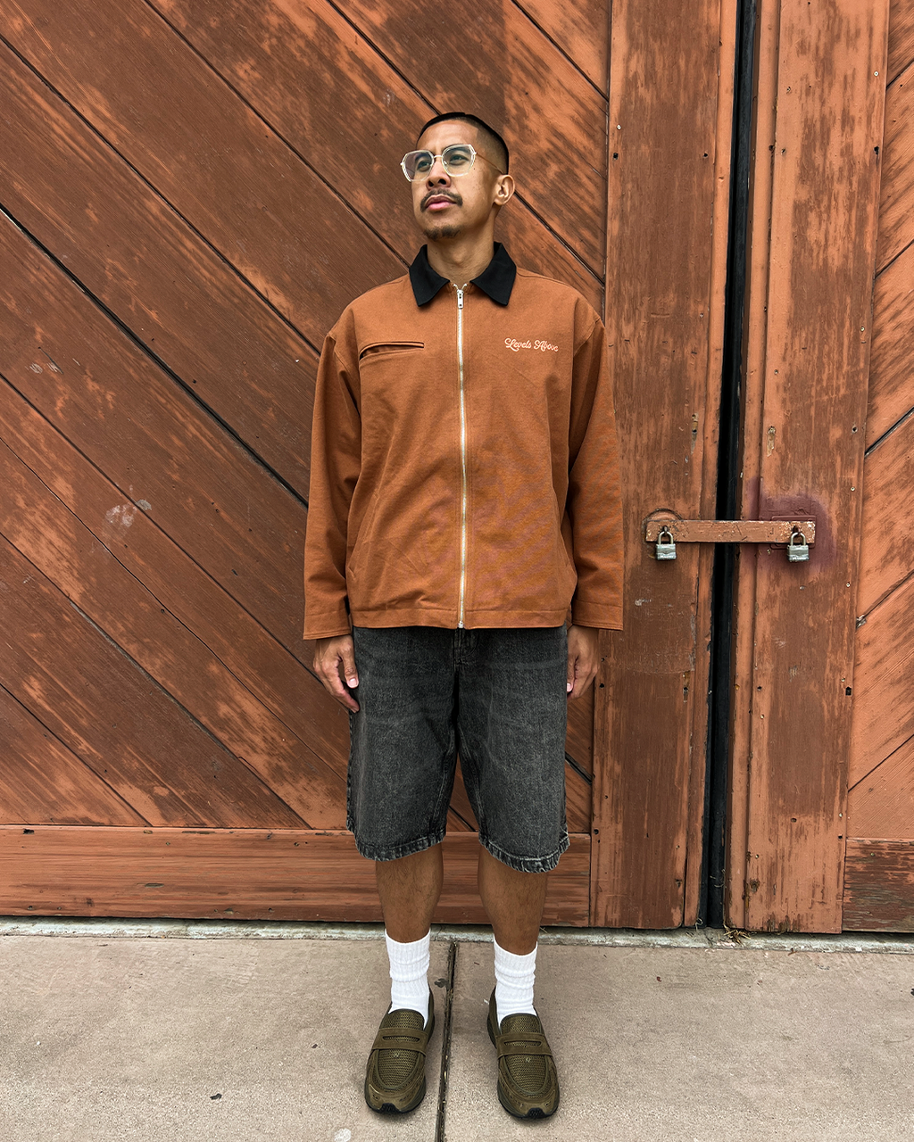 DROP 10 — LVLS ABV Burnt Sienna Workwear Jacket