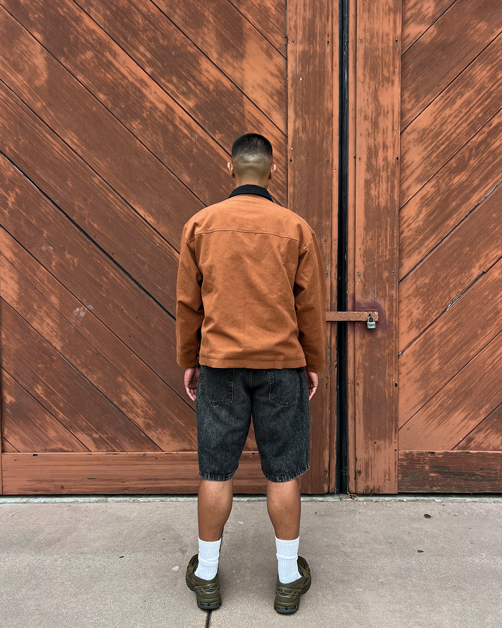 DROP 10 — LVLS ABV Burnt Sienna Workwear Jacket