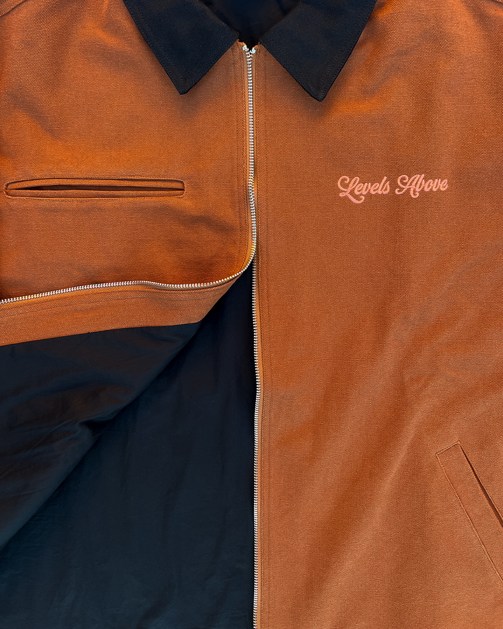 DROP 10 — LVLS ABV Burnt Sienna Workwear Jacket