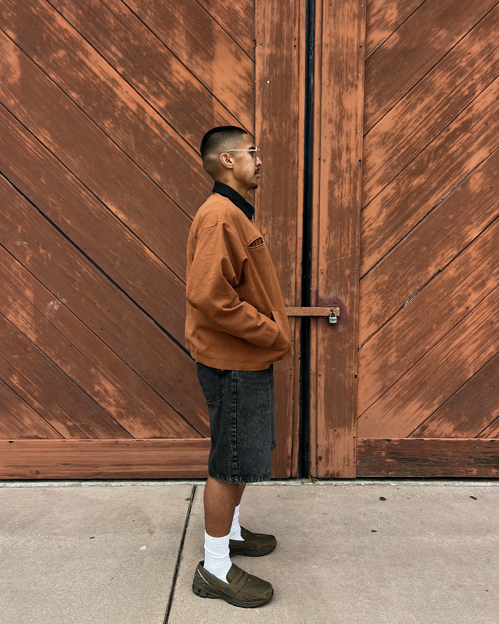 DROP 10 — LVLS ABV Burnt Sienna Workwear Jacket