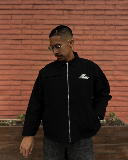 DROP 10 — Black Workwear Jacket
