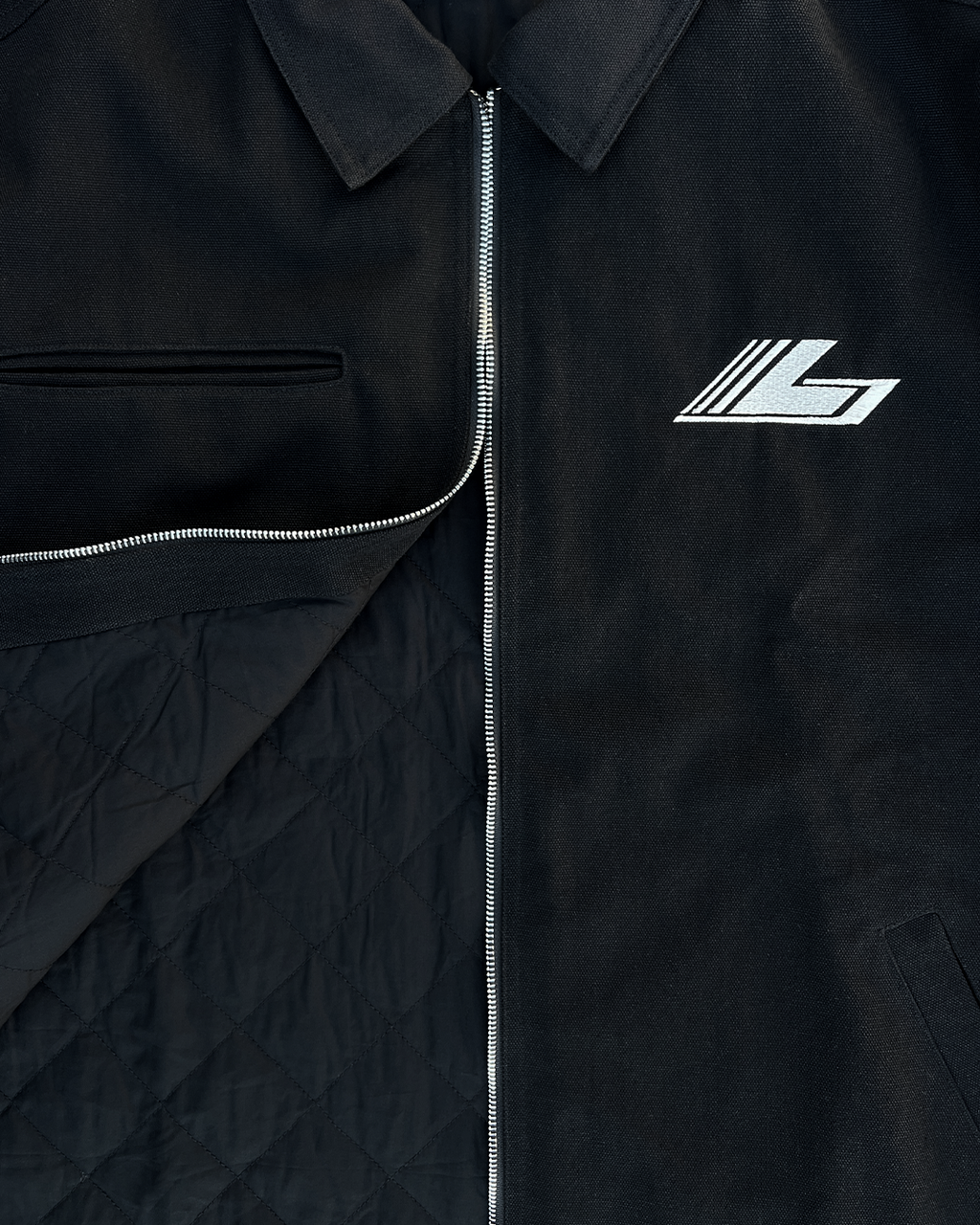 DROP 10 — LVLS ABV Black Workwear Jacket