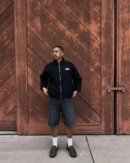 DROP 10 — Black Workwear Jacket
