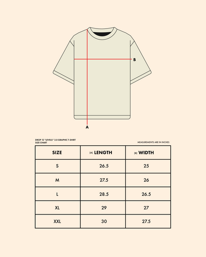 DROP 12 — Levels 2.0 Graphic T-Shirt