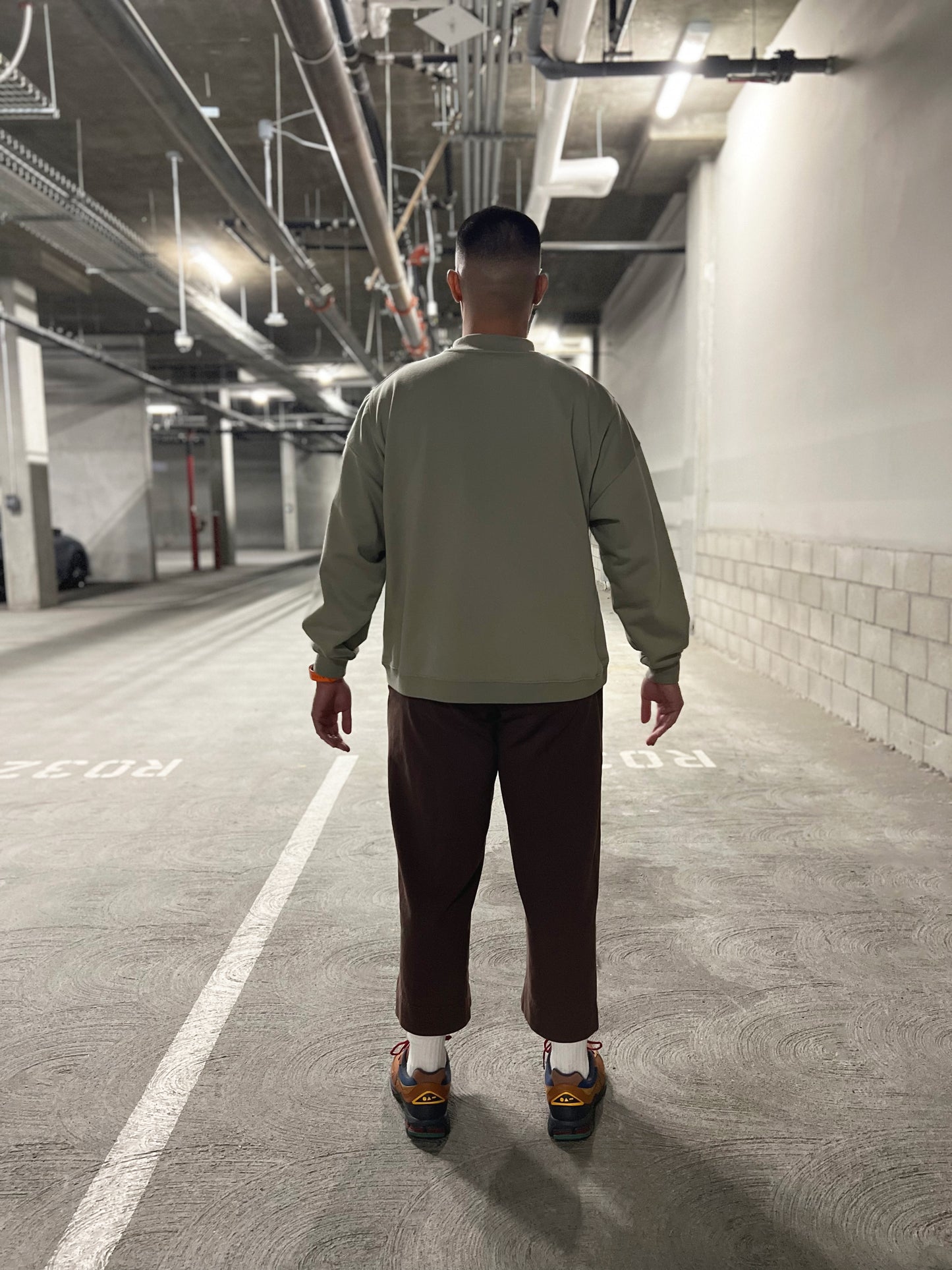 DROP 005 — LVLS ABV Laurel Oak Crewneck