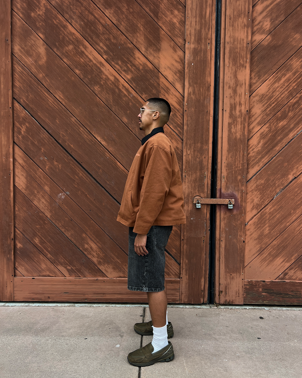 DROP 10 — LVLS ABV Burnt Sienna Workwear Jacket