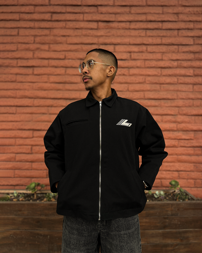 DROP 10 — Black Workwear Jacket