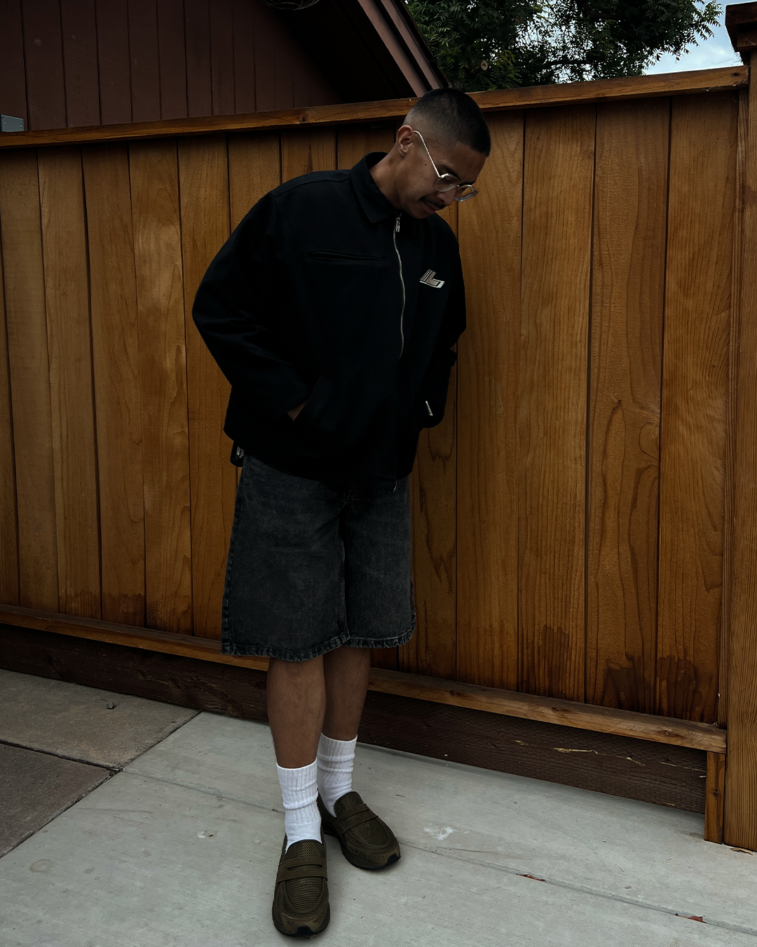 DROP 10 — Black Workwear Jacket