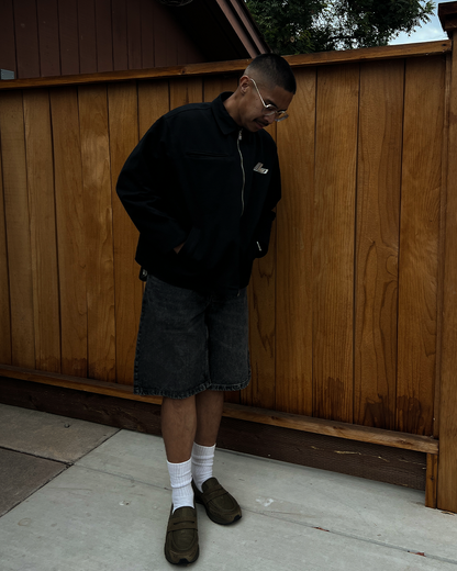 DROP 10 — Black Workwear Jacket