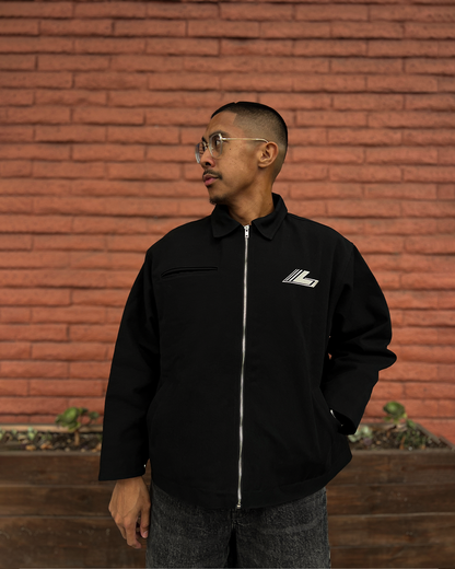DROP 10 — Black Workwear Jacket