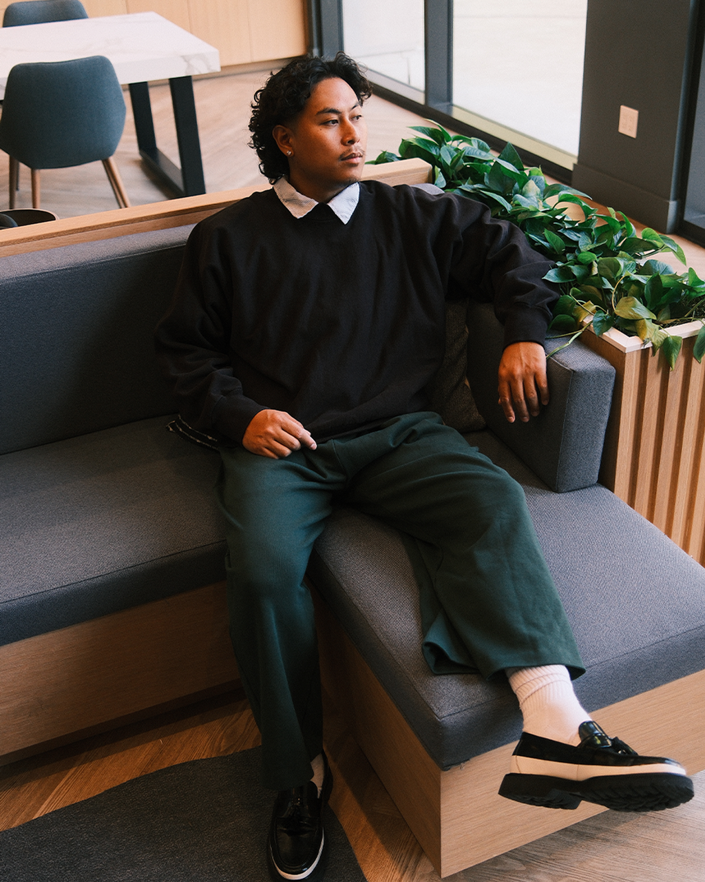 DROP 14 — LVLS ABV Green Lounge Pant