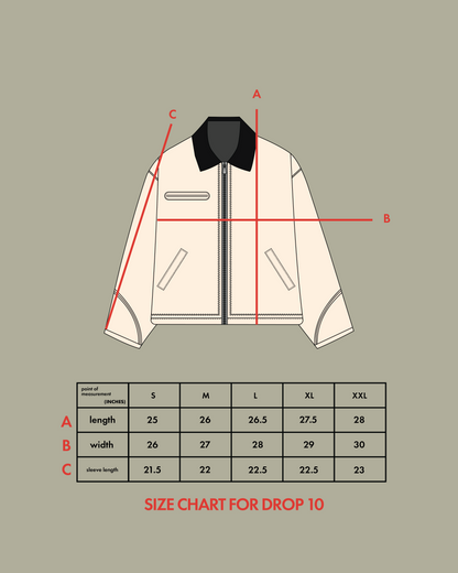 DROP 10 — LVLS ABV Burnt Sienna Workwear Jacket