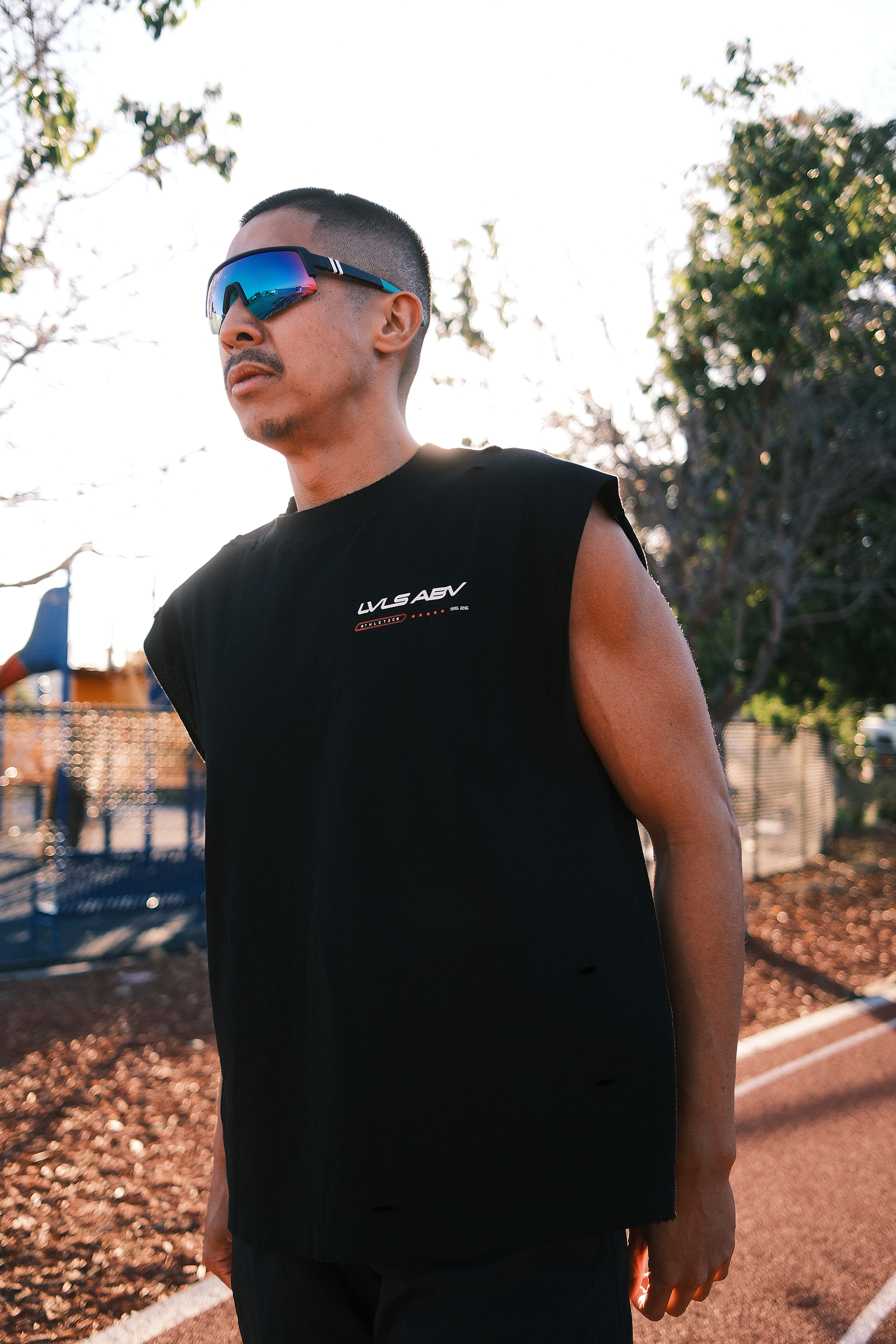 DROP 13 — LVLS ABV 5 Star Cutoff Shirt