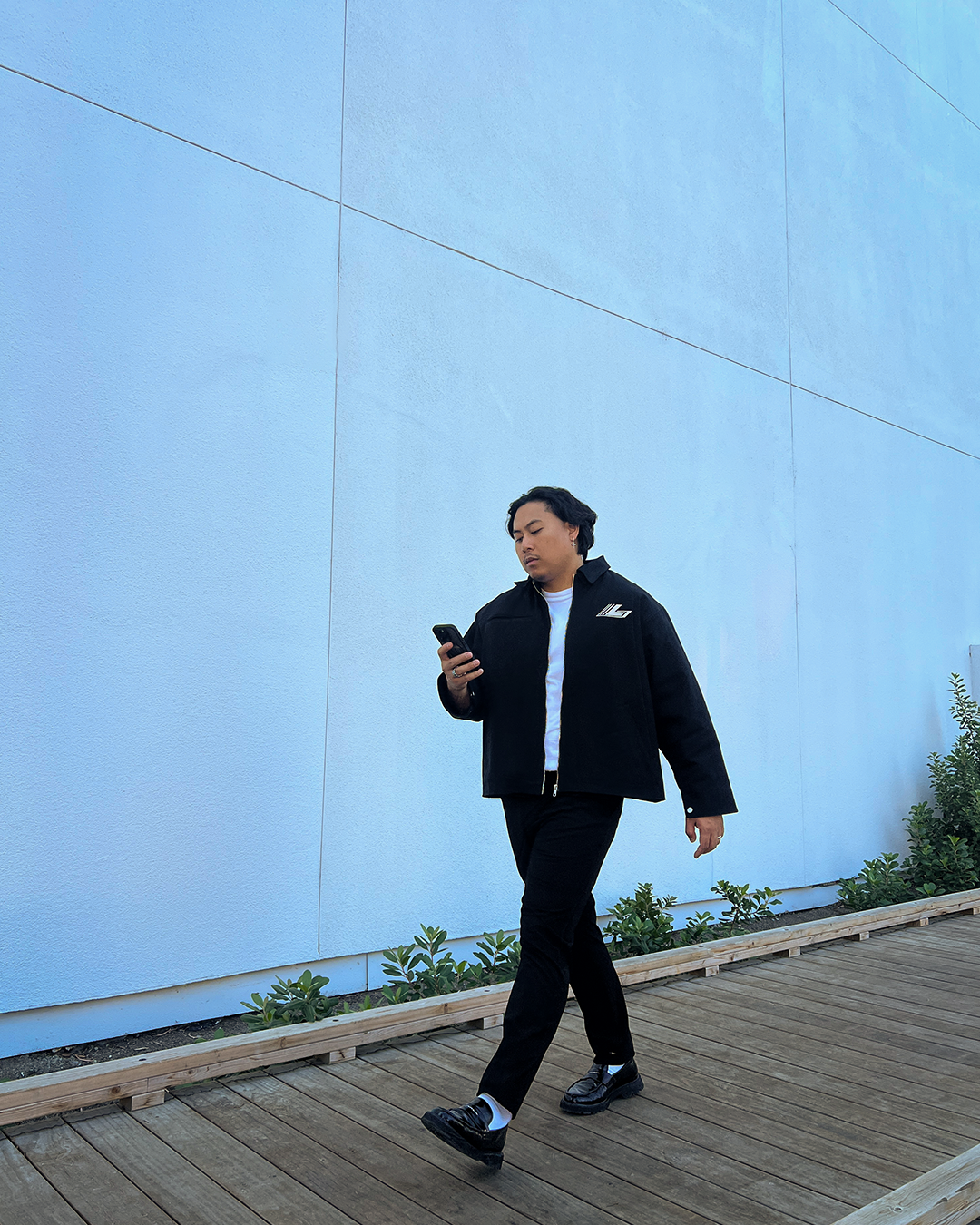 DROP 10 — Black Workwear Jacket